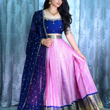 Exclusive Designer Premium Kanjivaram Lehenga