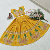 Trending Kids Sequnce Lehenga