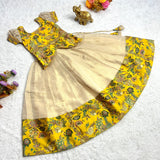 Presenting Soft Silk Kids Lehenga