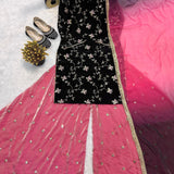 Designer Party Wear Look  Garara Plazzo