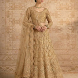 Alizeh Golden Wedding Embroidered Lehenga