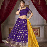 Vibrant Traditional Silk Lehenga Choli