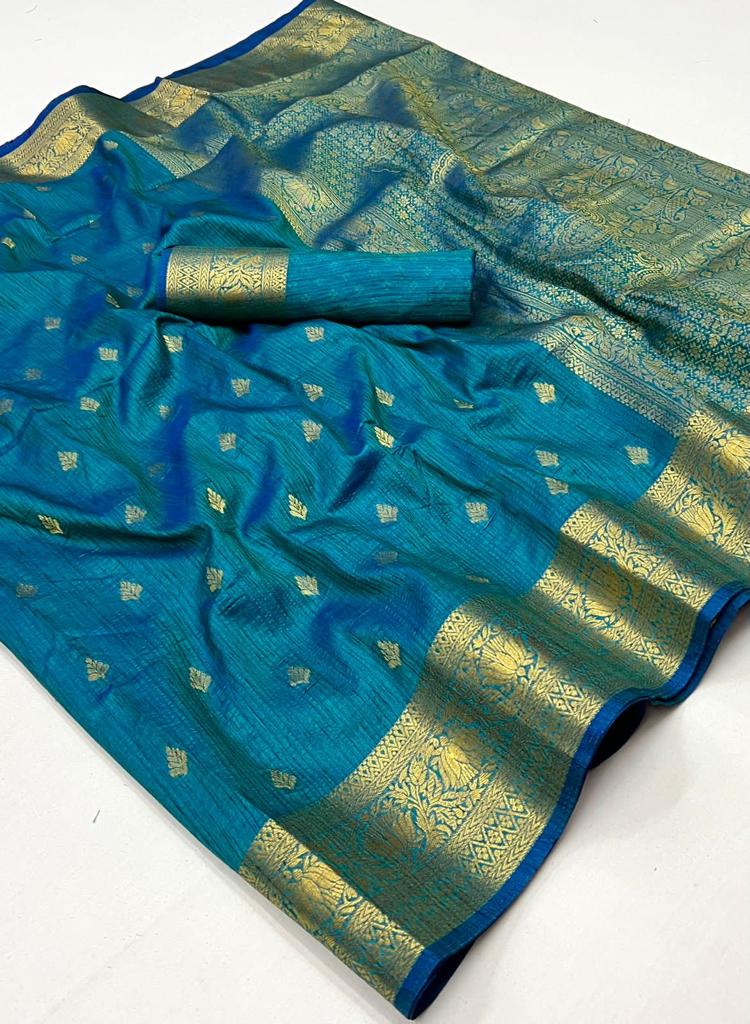 Khadi Silk Handloom Weaving Saree