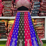 Heavy Chinon Embroidered Lehenga Choli