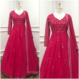 Fox Georgette Beautiful Gown