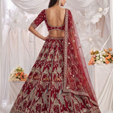 Wardrobe Hand Embroidered Bridal Lehenga