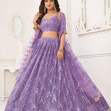 Butterfly Net Wedding Lehenga Choli