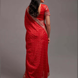 Women's Chinon saree