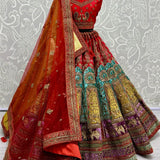 Premium Bridal Heritage Velvet Lehenga