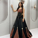 Ajrakh Printed Lehenga Choli
