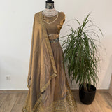 Golden Dusk Elegance Lehenga - Unstich