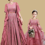 HARRY VISION MOTHER & DAUGHTER COMBO GOWN