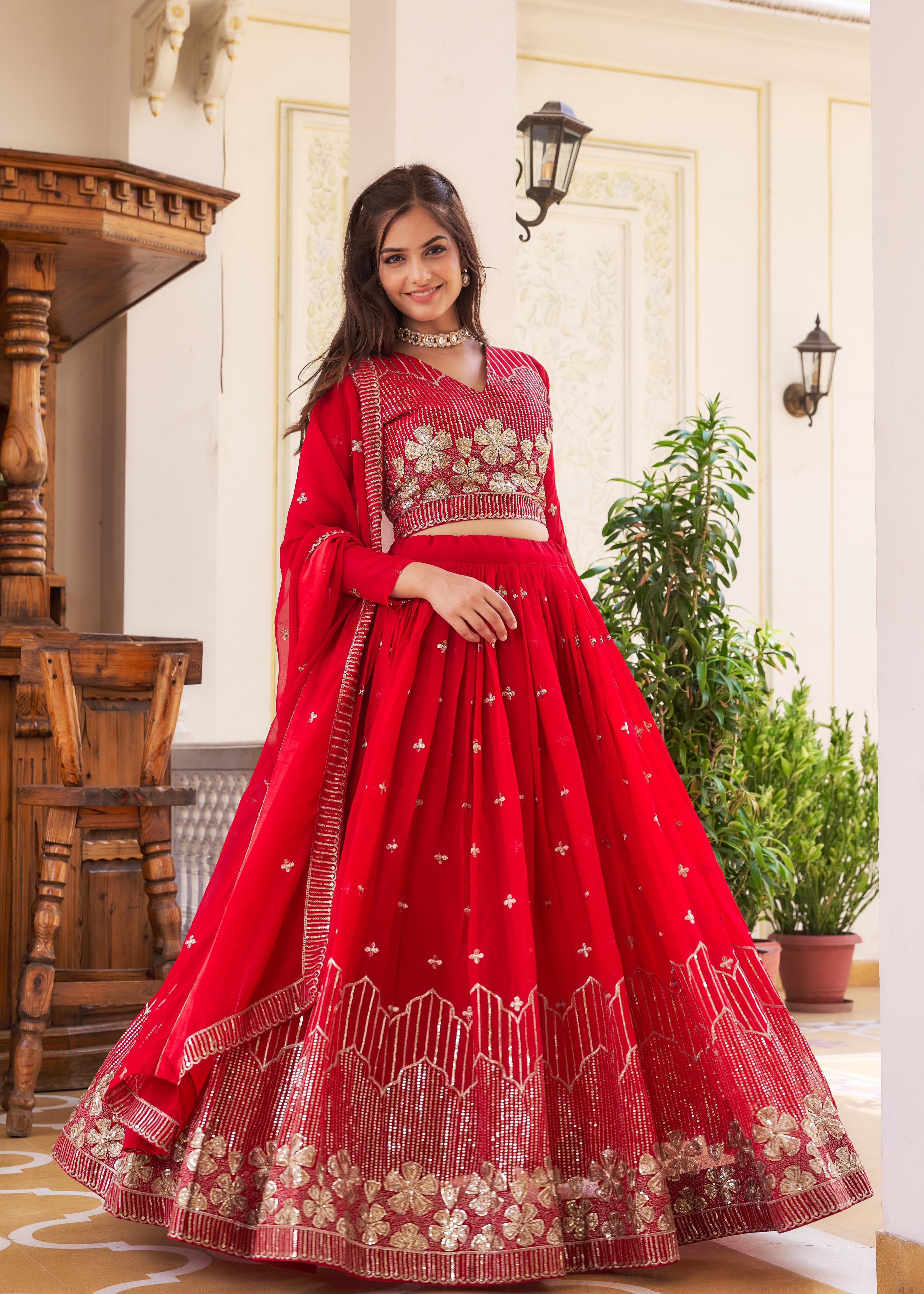 Festival Beautyfull Lehenga Choli