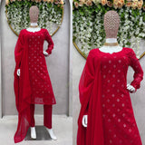 Designer Faux Georgette Suit Collection