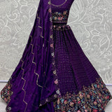 Wedding Thread Sequence Lehenga