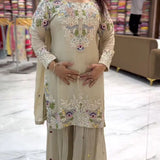 Creamy Luxury Natural Creap Suit