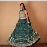 Stunning Heavy Faux Georgette Gown