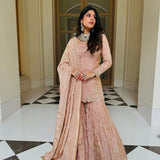 Presenting Simmer Silk Embroidered Suit