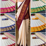 Exclusive Checks Pattern Silk Saree