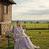 Stunning Shiny Silk Top Plazzo