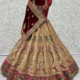 Five meter Flaired Exclusive Bridal Lehengacholi