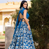 Ethnic Look Tussar Silk Lehenga