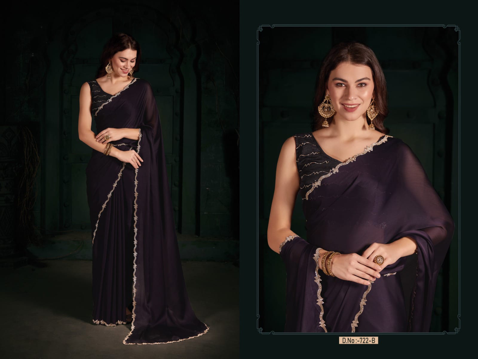 Classy Partywear Saree Collection