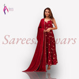 Red Salwar