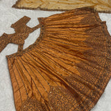 Elegance Shiny Satin Silk Lehenga