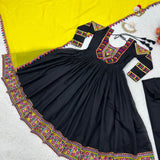 Festive Black Anarkali Suit