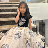 Kids Beautyfull Printed Lehenga