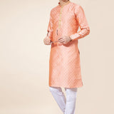 New Designs in Pintex Work Jequard Kurta Pajama