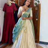 Traditional Mythili Blue Lehenga