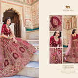 Premium Bridal Wedding Velvet Lahenga Collection