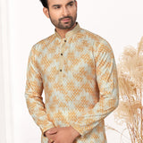 Men's Wedding Art Silk Kurta