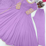 Launching New Party Wear Look Anarkali Gown