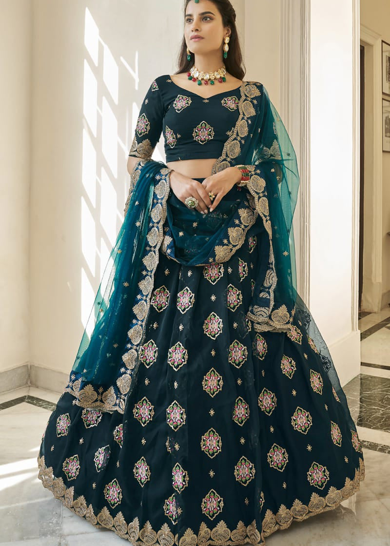 Premium Organza Lehenga