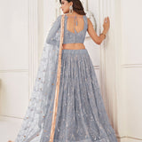 Premium Bridal Net Lehenga