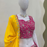 Stunning Multycolored Lehenga Choli