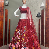 Boutique Staylish Maroon Lehenga