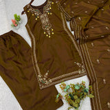 Festive Special Embroidered Suit