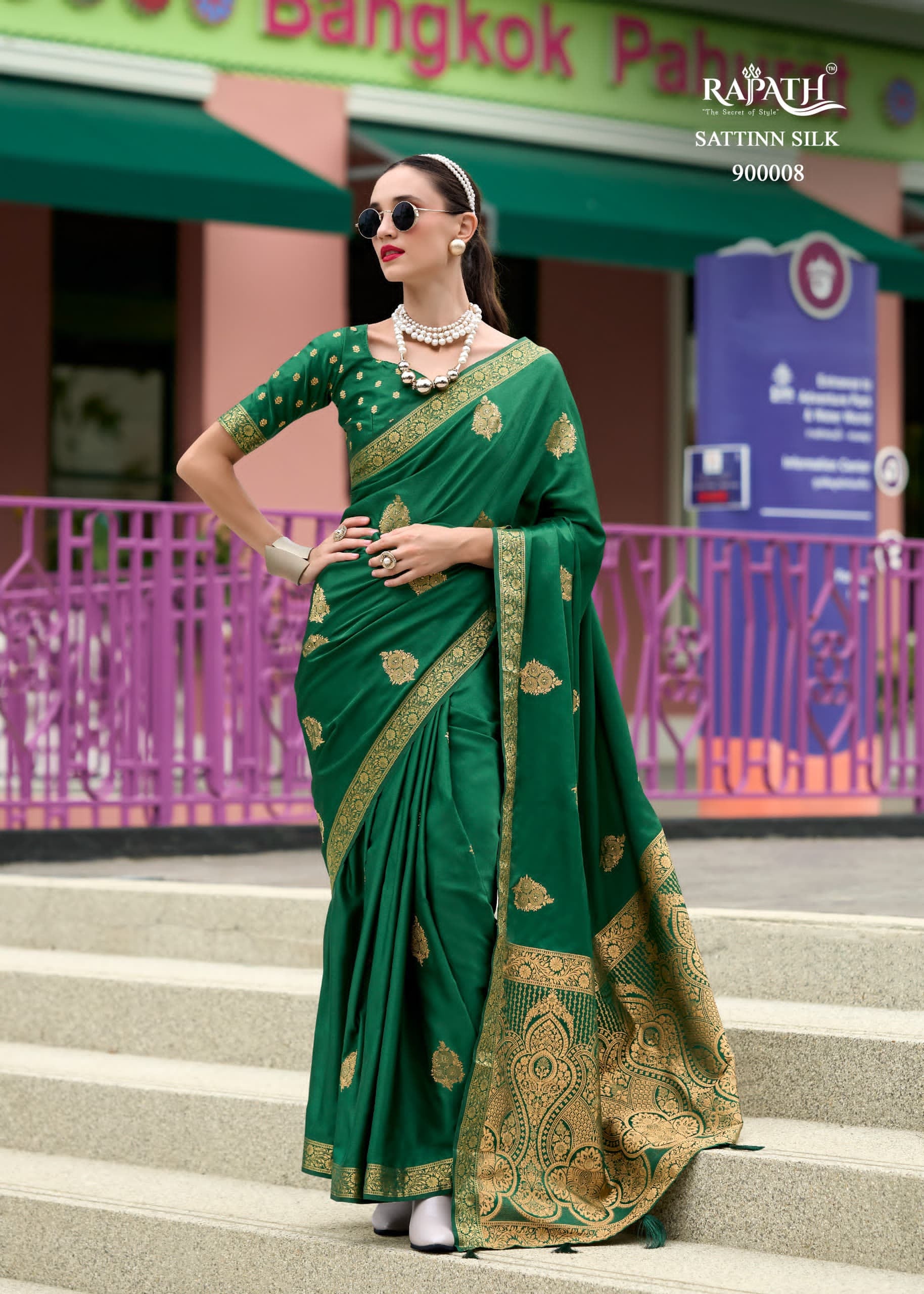 Most Beautyfull Satin Saree Collection