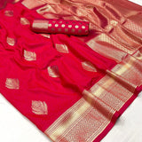 Karnival Handlloom Weaving Silk Saree