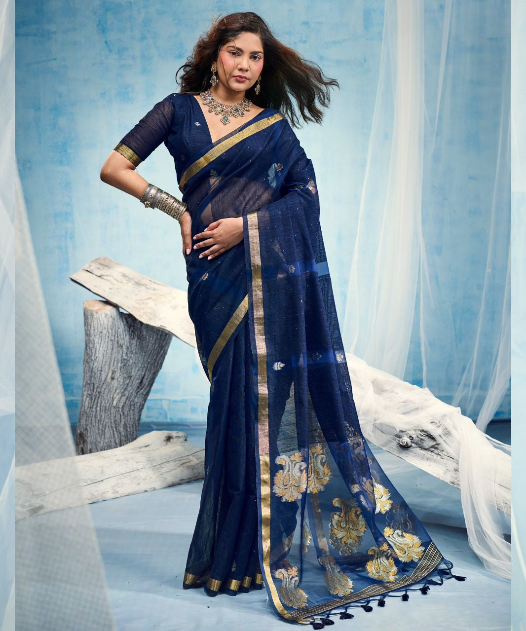 Seerat Pure Silk Hand loom Saree