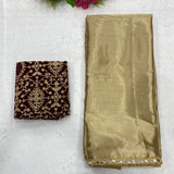 Stylish Beautifull Satin Saree