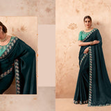 Fancy Embroidery Work Saree Collection