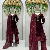 Gorgeous Velevt Designer Suit