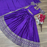 Chinon Silk Festival Lehenga