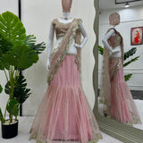 Butterfly Net Ready To Wear Saree