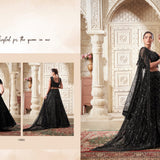 Black Sequnce Premium Bridal Lehenga